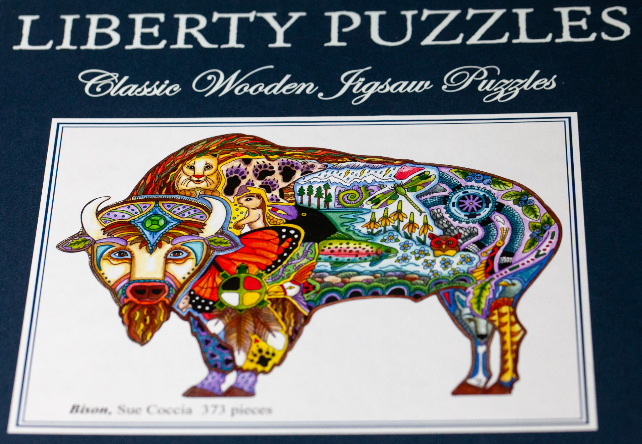 Bison Puzzle Box