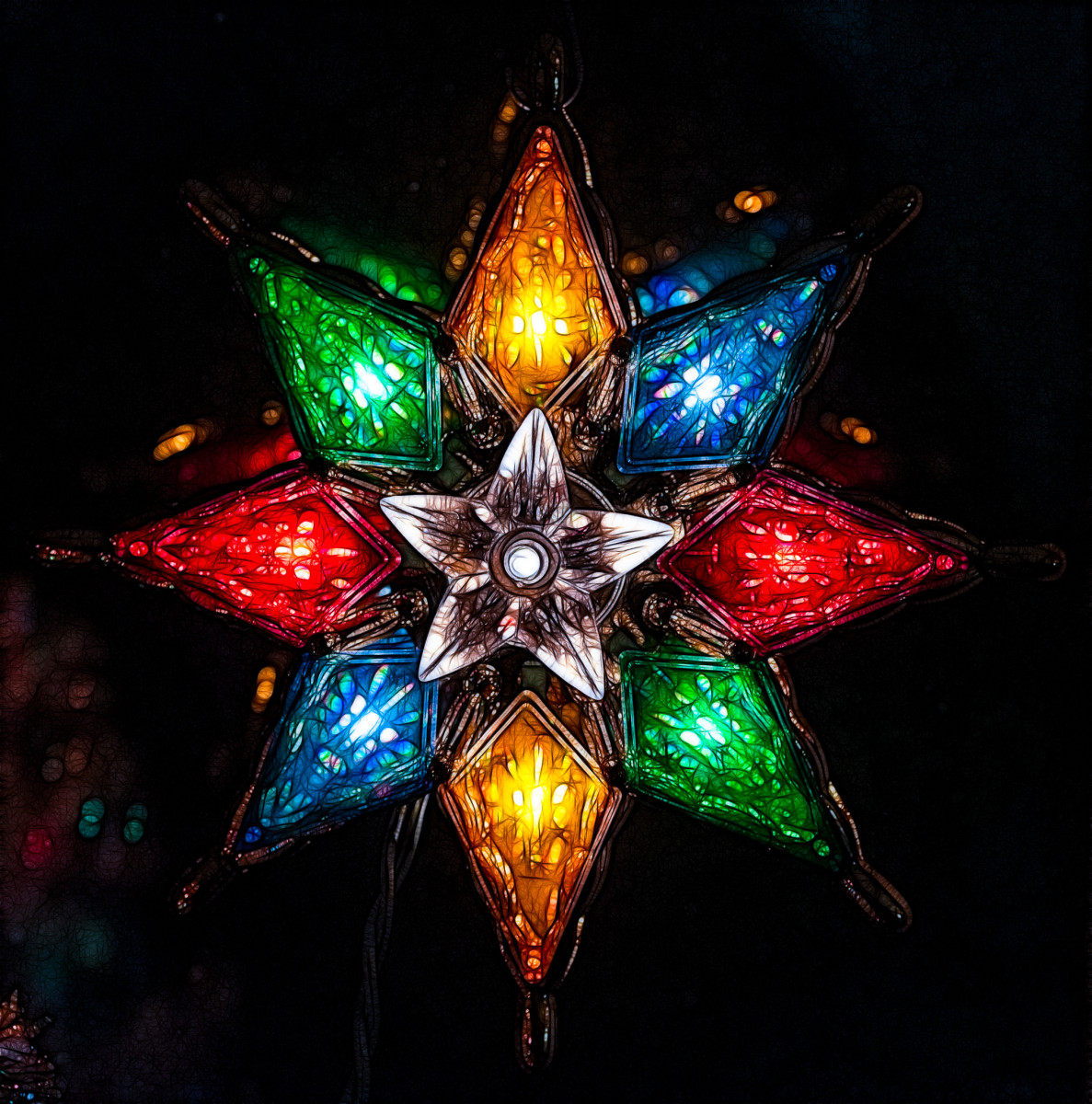 Christmas Star, Fractalized