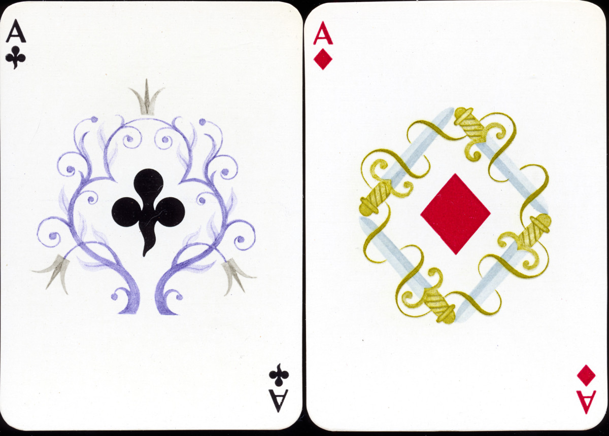 Cassandre for Hermès - Aces of Clubs/Diamonds