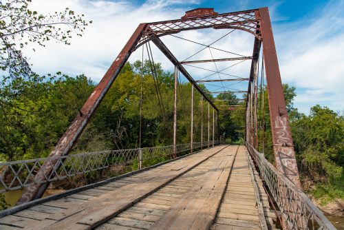 Iron Bridge south of Douglass