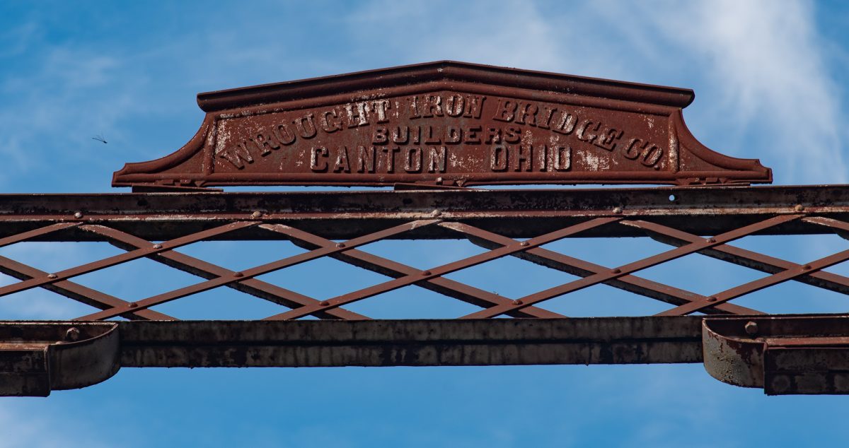 Iron Bridge south of Douglass