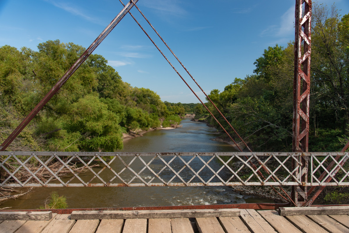 Iron Bridge south of Douglass