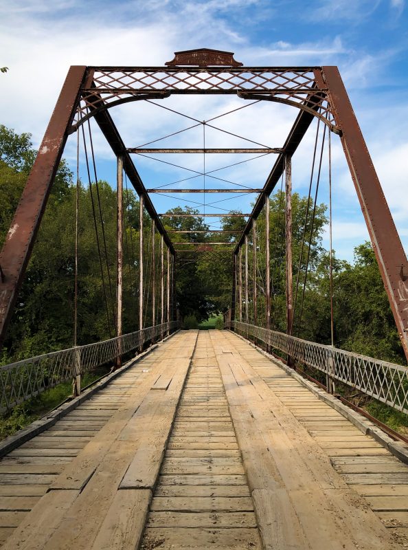 Iron Bridge south of Douglass