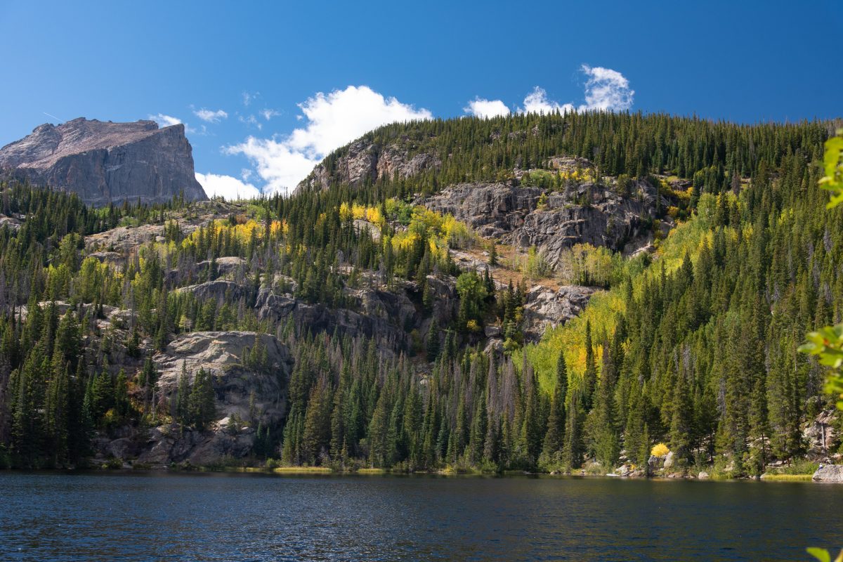 Views from the trail around Bear Lake, RMNP, Colorado