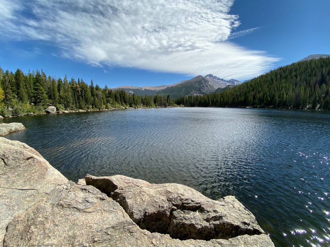 Views from the trail around Bear Lake, RMNP, Colorado