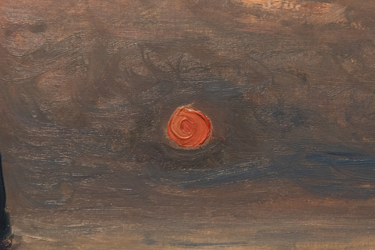 Sunset Over the Ocean (detail)
