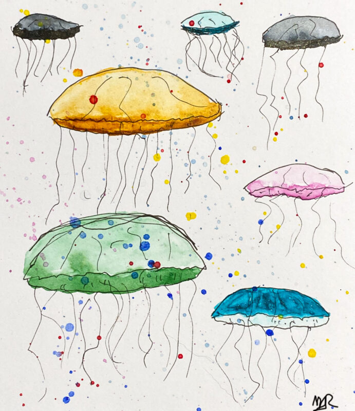 Inktober Day 26 - Jellyfish