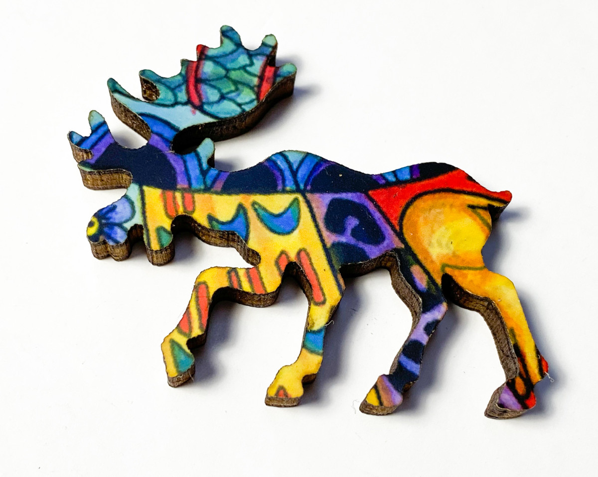 Liberty Puzzle - Horned Owl - Whimsy - Moose