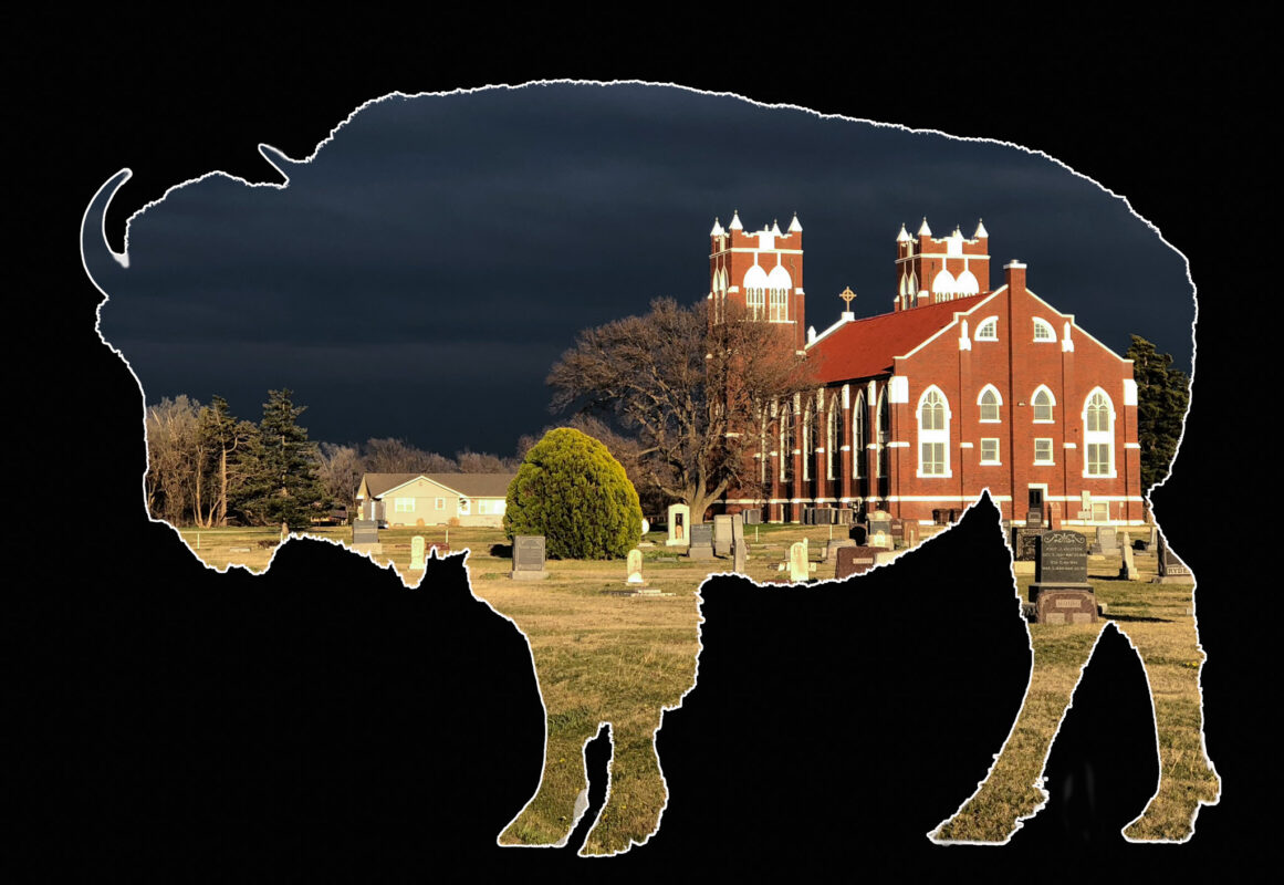 Bison View -- Salemsborg Church