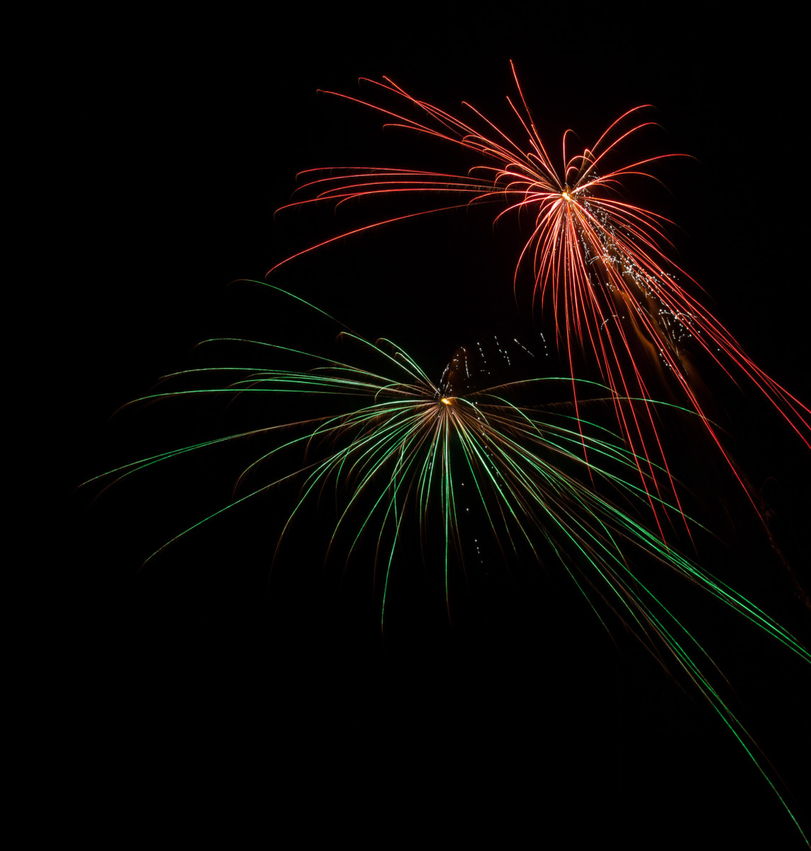 Fireworks from the Past