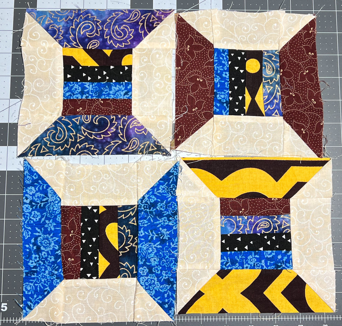Spools of Thread quilt blocks