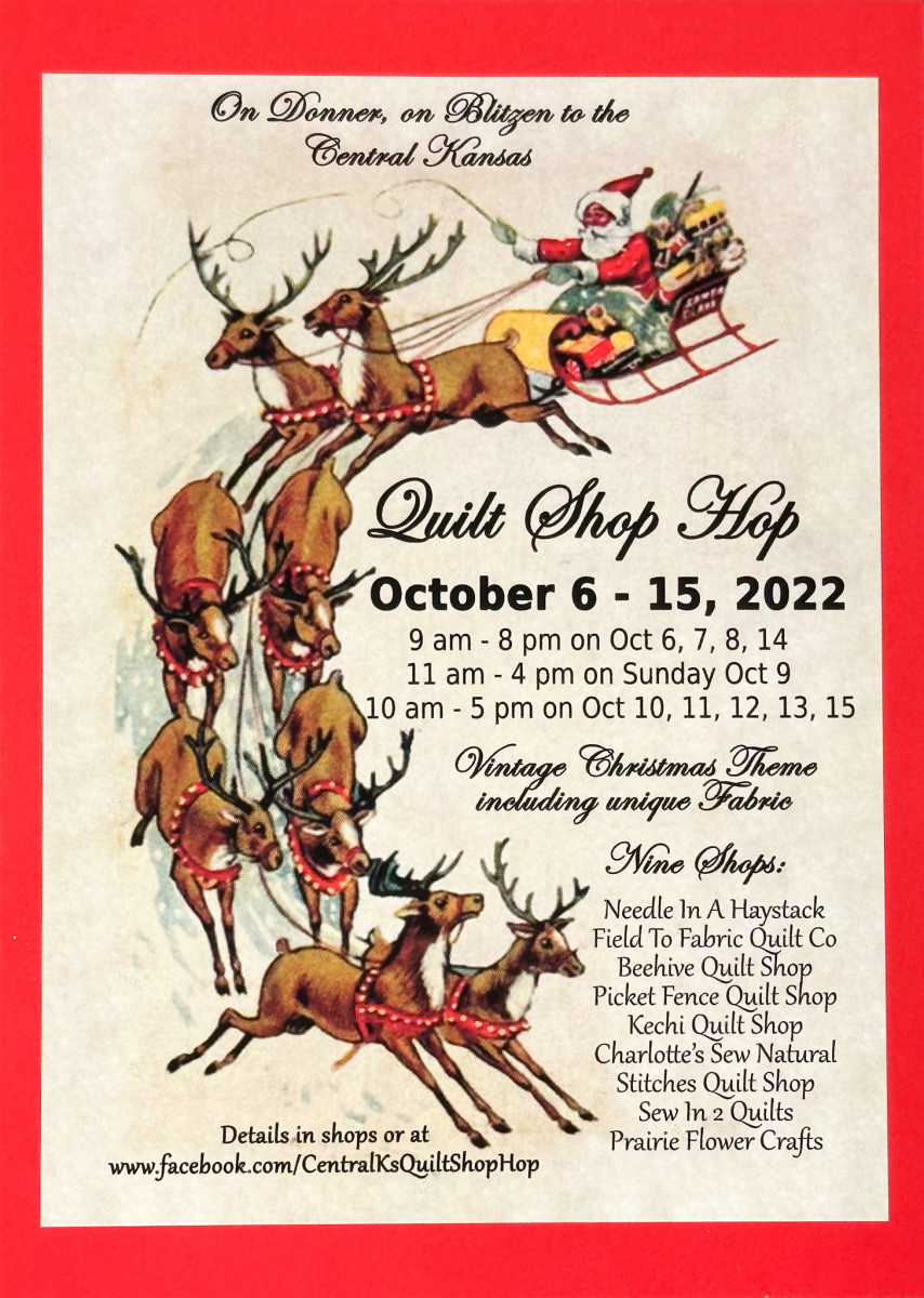 Shop Hop Poster
