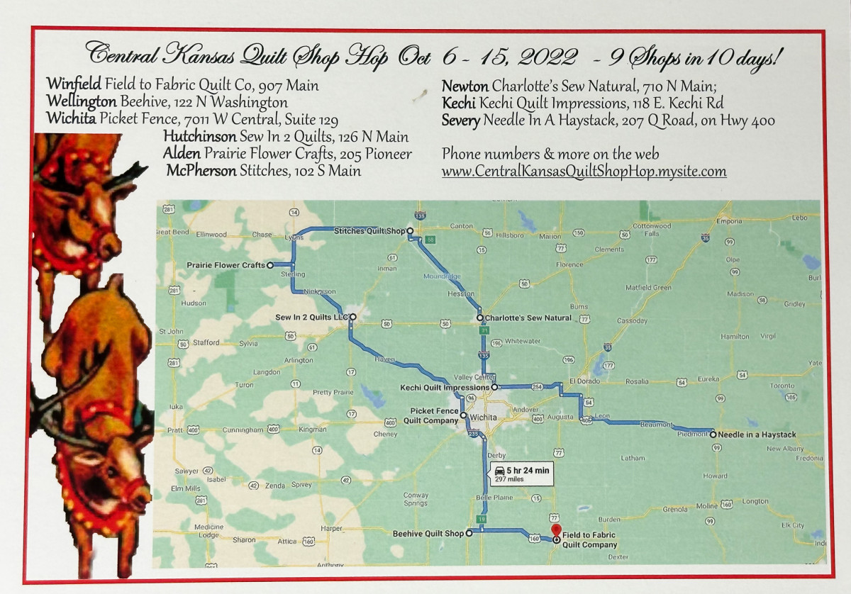 Shop Hop Map
