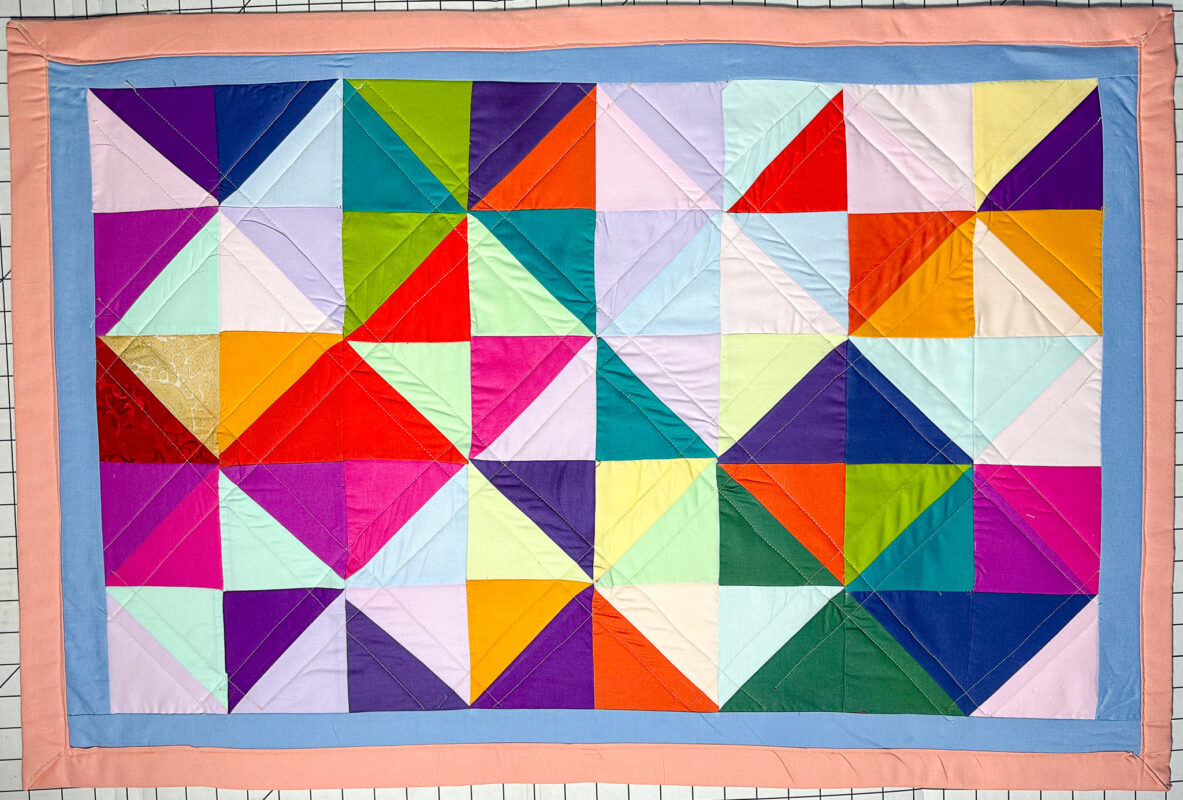 Rough Diamonds Quilt - front