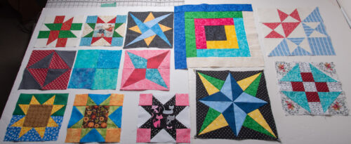 This is a preview of my 13 favorite quilting blocks I created in 2022.