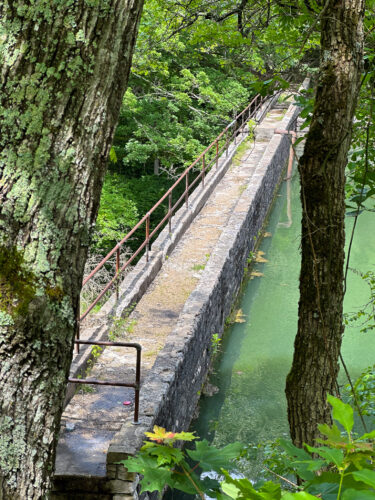 Dam at Black Bass Lake