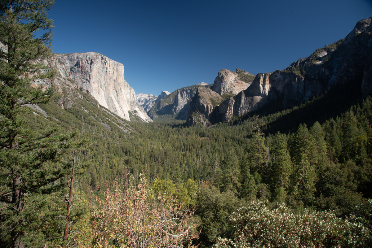 Yosemite Valley from Tunnel View