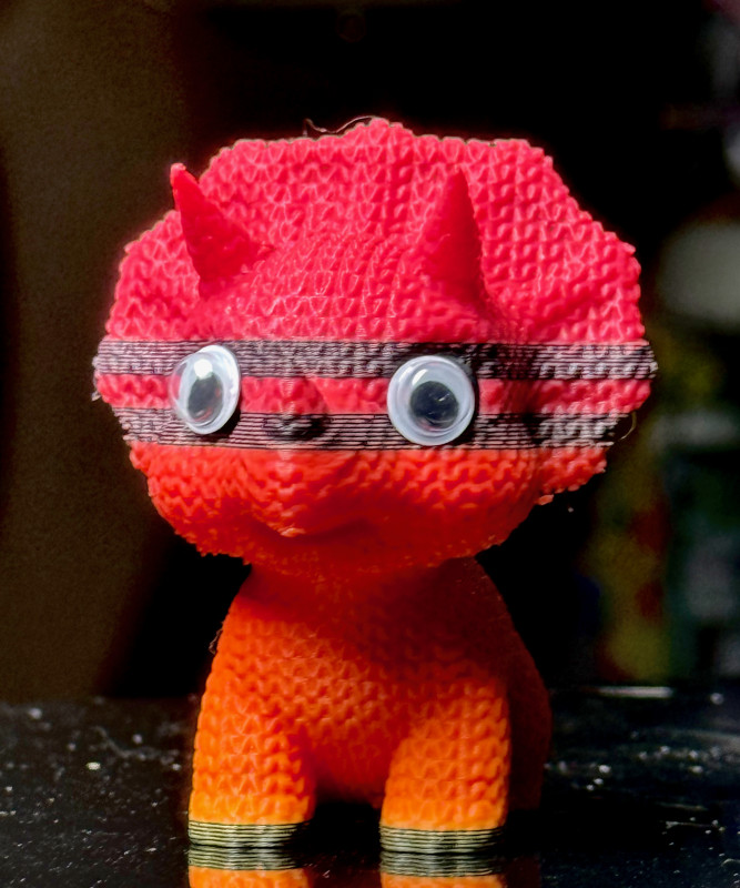 3D prints: He looks so happy!